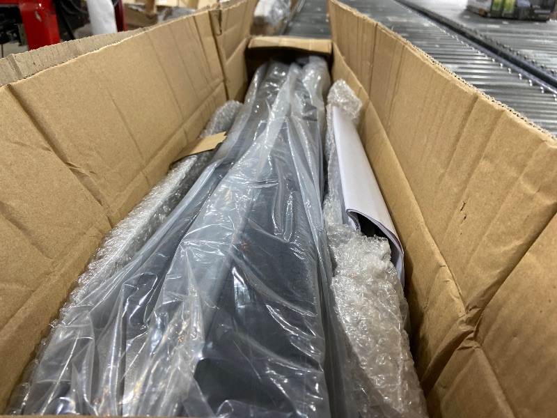 Photo 1 of Muzata 5-10FT Modular Black Side Mount Cable Railing Kit 36 Inch 2 Level Post Kit Complete Set Cable Railing System for Decks Length Adjustable with Paper User Guide (No Handrail) RWF2 BH4S