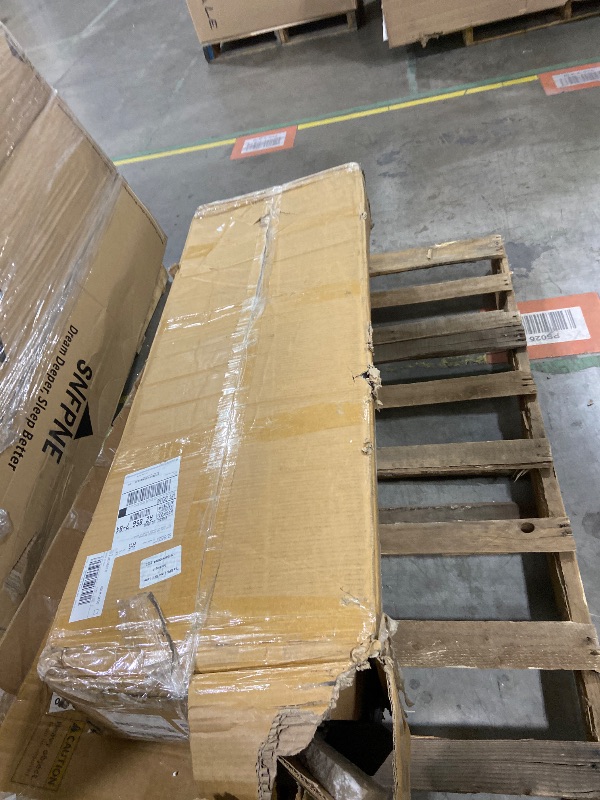 Photo 1 of MISSING HARDWARE*******************Jocoevol 6 Drawer Dresser Black Modern Fluted Tall Wooden Chest Double Dresser for Bedroom, Living Room, Closet