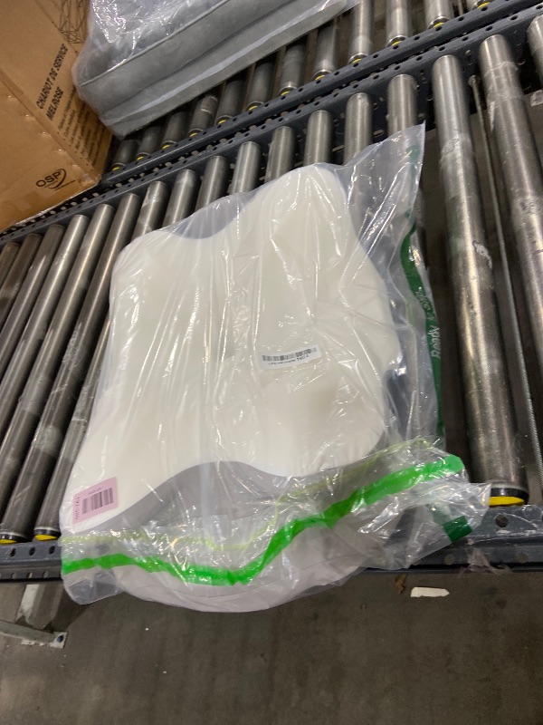 Photo 1 of fumacos Cervical Neck Pillow for Neck Pain Relief, Ergonomic Contour Memory Foam Pillow with Cooling Pillowcase, Orthopedic Support Pillows for Side Back Stomach Sleepers, Gray