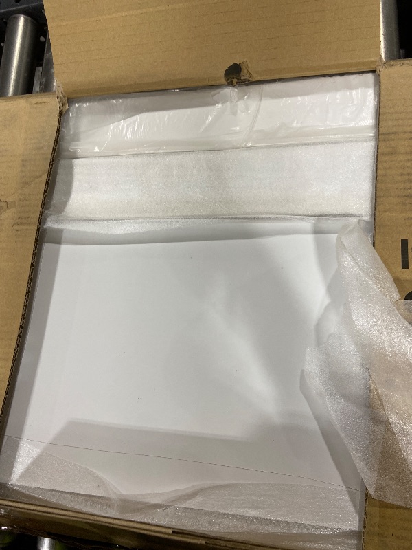 Photo 1 of Hommoo Triple Bunk Bed Twin Over Twin Over Twin Bed Convertible Bed Frame Rubber Wood with Ladder and Guardrail for Teens/Adults Bedroom Dorm White