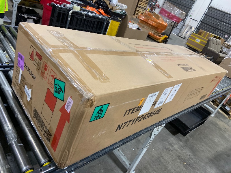 Photo 1 of McLarnan Tufted 3 Seater Sofa - Beige/Brown