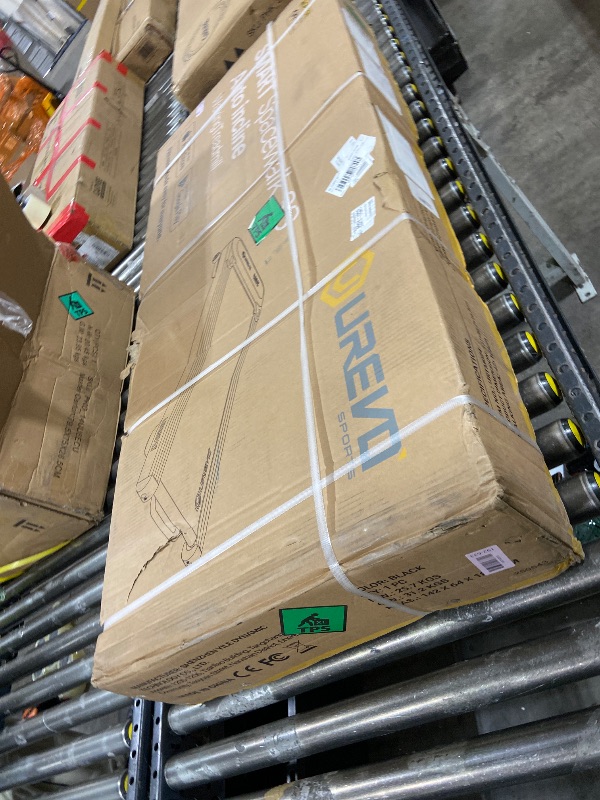 Photo 1 of Smart Treadmill with 9% Auto Incline, Hiking and Running Walking Pad Treadmills for Home Office, Treadmill with UREVO APP, AI Powered Music Course, HIIT Programs Synced to Scenic Route, One-Click Mute