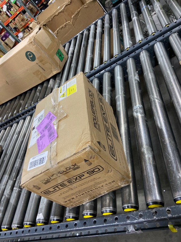 Photo 1 of PowerBlock Elite EXP Adjustable Dumbbells, Sold in Pairs, Stage 1, 5-50 lb. Dumbbells, Durable Steel Build, Innovative Workout Equipment, All-in-One Dumbbells, Expandable with Expansion Kits