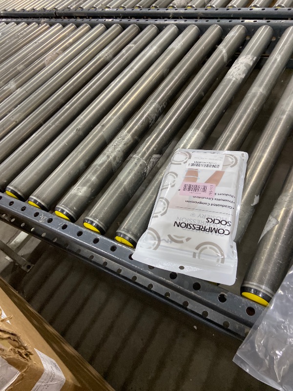 Photo 1 of +MD 2 Pairs Compression Socks for Women & Men Medical Grade 20-30 mmHg, Open-Toe knee High Stocking, Support for edema, Varicose Veins, Nude, Medium