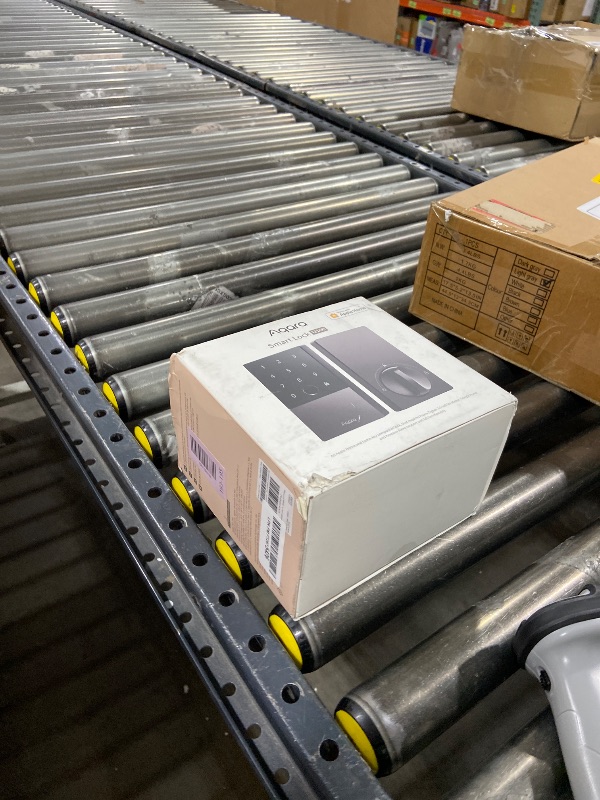 Photo 1 of Aqara Smart Lock U100, Fingerprint Keyless Entry Door Lock with Apple Home Key, Touchscreen Keypad, Bluetooth Electronic Deadbolt, IP65 Weatherproof, Supports Apple HomeKit, Alexa, Google, IFTTT, Gray