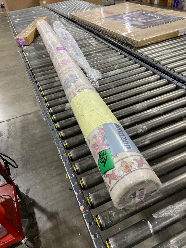 Photo 1 of Gertmenian Indoor Boho Area Rug - 8x10 Large, Non Slip, Super Strong, Ideal for High Traffic Areas in Bedroom, Living Room, Kitchen - Cullen, Cream/Multi, 28548