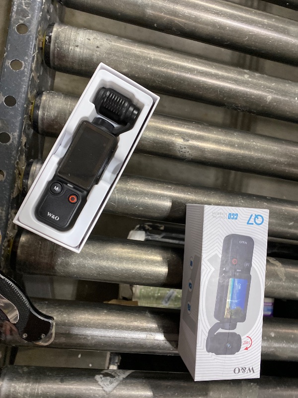 Photo 1 of W & O Vlogging Camera with 180° Rotating Lens, Pocket Body Camera with Audio & Video Recording,7-Hour Battery, Handheld POV Cameras with 32GB Card, Easy One-Button Recording for Travel,Daily Life