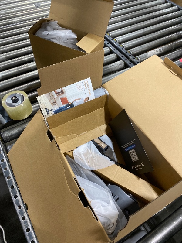 Photo 1 of N8 Cordless Vacuum Cleaner,Lightweight Stick Vacuum with Powerful Suction,2200mAh Battery,40 Mins Runtime,Self-Standing,Rechargeable Vacuum Cleaners for Home Hardwood Floor Carpet Pet Hair (Gold)