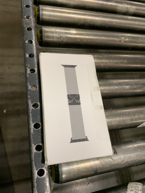 Photo 1 of Apple Watch Band - Milanese Loop (49mm) - Black - Medium