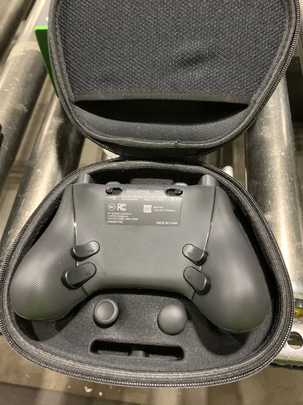 Photo 1 of Razer Wolverine V3 Pro Wireless Gaming Controller: Licensed for Xbox Series X|S, Xbox One, Windows PC - 6 Remappable Buttons - Fast Triggers - Customizable Thumbsticks - Wired Tournament Mode - Black