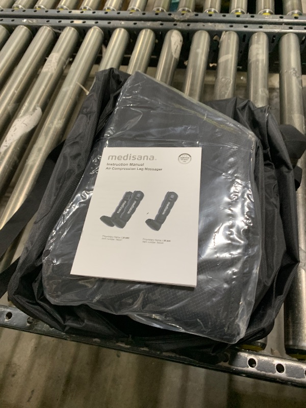 Photo 1 of Medisana Leg Compression Massager for Circulation & Pain Relief, Cordless Air Compression Boots with Customizable Modes, Intensities, Timer, Professional Leg Massager for Athletes Christmas Gifts