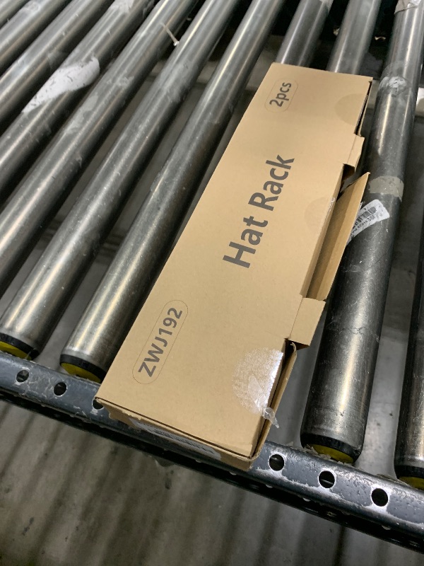 Photo 1 of HapiRm Over Door Hat Rack - 2 Packs Hat Organizer with 8 Hooks Design, Hanging Baseball Cap Organizer Storage Holds Up to 40 Caps for Door, Bedroom, Closet (Black)