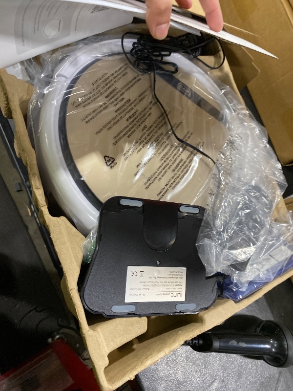 Photo 1 of ILIFE V5s Plus Robot Vacuum and Mop Combo with Wi-Fi/App/Alexa, Automatic Self-Charging Robotic Vacuum Cleaner, Slim and Quiet, Cleans Hard Floors Carpets and Pet Hair (V5s Pro Upgrade Version)