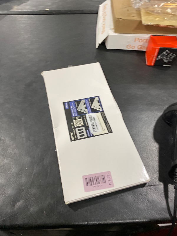 Photo 1 of (5 Pack) BESTTEN USWP6 Matte Snow White 3-Gang Screwless Wall Plate, Decorator Outlet Cover, H4.69” x W6.54”, for Light Switch, Dimmer, USB, GFCI, Receptacle