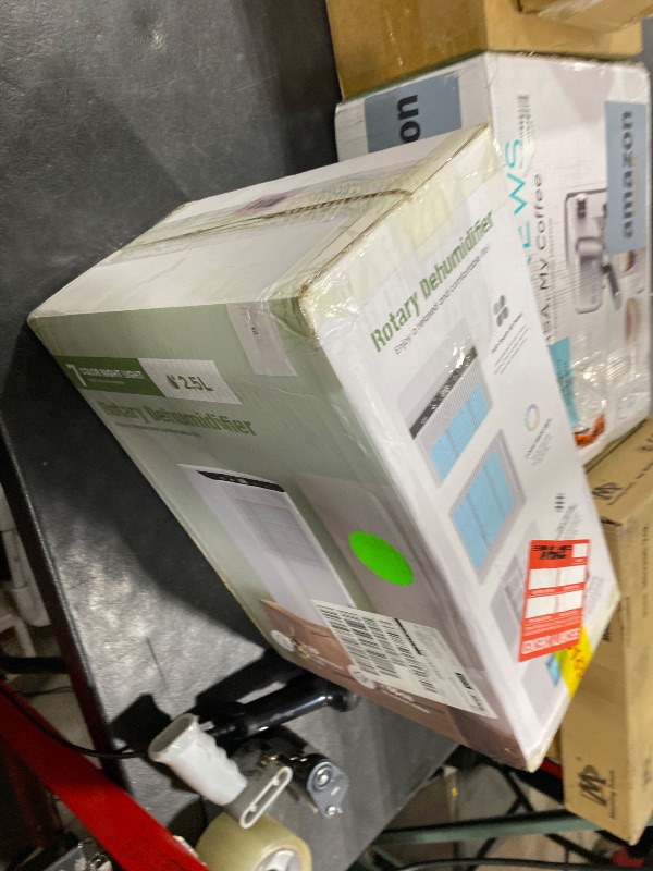 Photo 1 of Dehumidifiers for Home, 2000 Sq.Ft Small Dehumidifier with 3.3ft Drain Hose, 2.5L Tank, Timer Sleep Mode, Portable Dehumidifier for Basement, Bedroom, Bathroom (Beige)