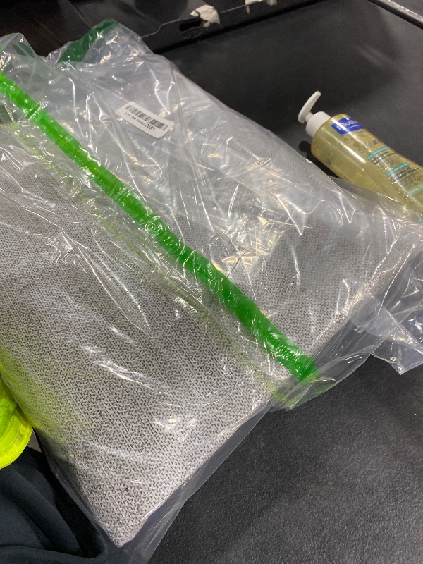 Photo 1 of Color&Geometry Extremely White Beige Ultra Thin Indoor Door Mat 48"x72", Machine Washable Front Door Mat Non Slip, Low Profile Entrance Mat Indoor, Absorbent Carpet for Inside, Entry, Entryway (FOLD)