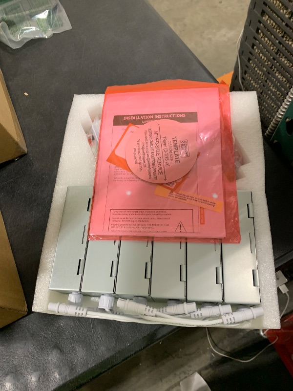 Photo 1 of [6 Pack] CLOUDY BAY 3 Inch RGB Smart Recessed Lighting with Gradient Accent Light and Night Light,2700K~6500K,7W Recessed Lights Ultra-Thin Downlight Compatible with Alexa and Google Home Assistant