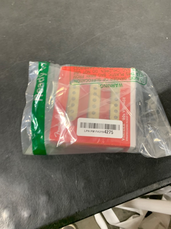 Photo 1 of Fender Vintera '60s Vintage Stratocaster Pickup Set, Aged White