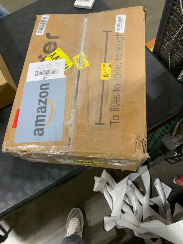 Photo 1 of Huuger Nightstand with Charging Station, USB-C Port, Fluted Night Stand with Drawer, Bed Side Table with Solid Wood Feet, Open Storage, End Table with Raised Edge, for Bedroom, Walnut