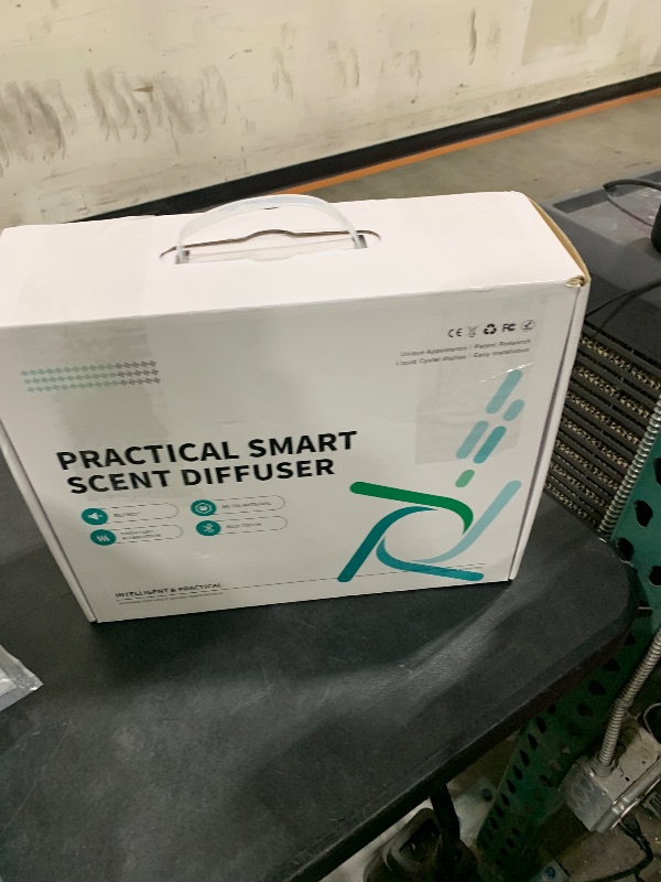 Photo 1 of Waterless Essential Oil Diffuser 5000 Sq.Ft Coverage for Large Home, Hotel, or Office, 200ml Cold Air Scent Diffuser Machine with Bluetooth App Control, Quiet No-Heat HVAC Fragrance Diffuser