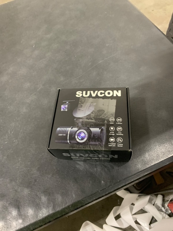 Photo 1 of Dash Cam Front and Rear, 1080P Dash Camera for Cars, 3 Channel Car Camera Front Rear and Inside with 32GB Card, Loop Recording, Night Vision, HDR, 24Hr Parking, G-Sensor