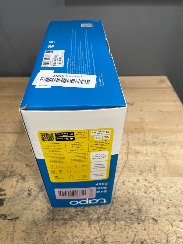 Photo 1 of ***MISSING PARTS***
Tapo TP-Link ???? SolarCam C402 Kit, Outdoor Battery Camera w/Solar Panel Base, Wireless, 1080P, Free Person Detection, SD/Cloud Storage, Color Night Vision, No Hub Needed, Works w/Alexa