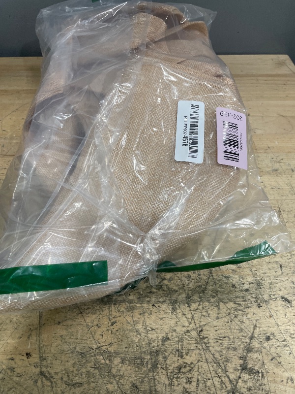 Photo 1 of 20 × 47 Inches Extra Large Burlap Bow Christmas Tree Topper Giant Bow Decoration with Long Streamers Rustic Wall Decor for Xmas Tree Home Wreath Door Holiday Birthday Party Wall (Small)