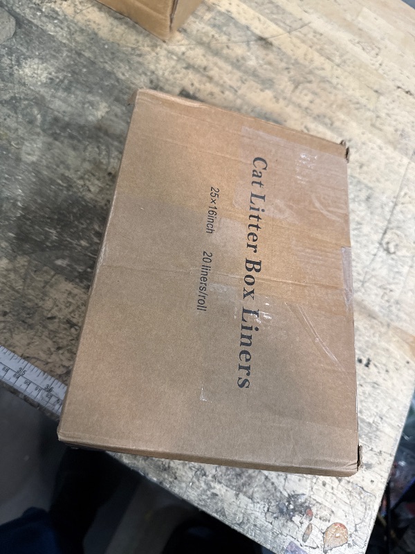 Photo 1 of 160 Count Cat Litter Box Liners Compatible with Litter Robot 3 & 4, Cat Litter Liners for Automatic Litter Box, 10-12 Gallon Heavy Duty Waste Bags with Drawstrings, 25.19" x 15.7"