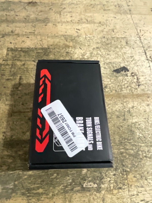 Photo 1 of [For Cargo Rack] ONVIAN Smart Bike Tail Light with Turn Signals for Rear Bike Rack Mounting, Rechargeable Auto-Sensing Bike Turn Signals Light Alarm, Waterproof Bike Accessories for Adult Kids Cycling