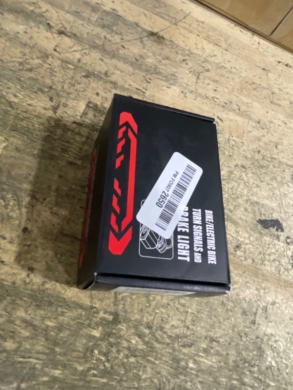 Photo 1 of [For Cargo Rack] ONVIAN Smart Bike Tail Light with Turn Signals for Rear Bike Rack Mounting, Rechargeable Auto-Sensing Bike Turn Signals Light Alarm, Waterproof Bike Accessories for Adult Kids Cycling