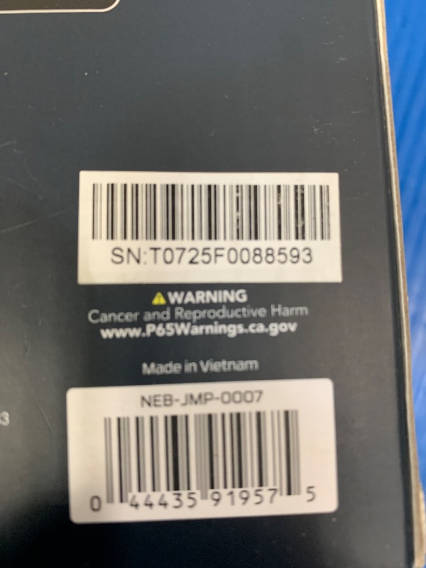 Photo 1 of ***PARTS ONLY***NEBO Assist Air 2500XP+ Jump Starter and Air Compressor | 4-in-1 2500 Amps Car Jump Starter, Air Compressor 150 PSI, Charger, and Floodlight, USB Compatible, Automotive, Emergency, Spark-Proof Safety (factory sealed)