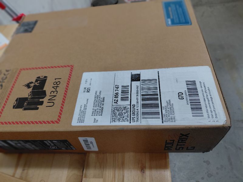 Photo 1 of **DOES NOT POWER ON*** ASUS ROG Strix G16 (2025) Gaming Laptop, 16” ROG Nebula 16:10 2.5K 240Hz/3ms, NVIDIA® GeForce RTX™ 5070, AMD Ryzen™ 9 9955HX Processor, 32GB DDR5-5600, 1TB PCIe Gen 4 SSD, Wi-Fi 6E, Windows 11 Home