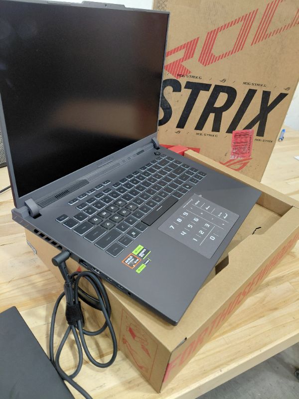 Photo 1 of **DOES NOT POWER ON*** ASUS ROG Strix G16 (2025) Gaming Laptop, 16” ROG Nebula 16:10 2.5K 240Hz/3ms, NVIDIA® GeForce RTX™ 5070, AMD Ryzen™ 9 9955HX Processor, 32GB DDR5-5600, 1TB PCIe Gen 4 SSD, Wi-Fi 6E, Windows 11 Home