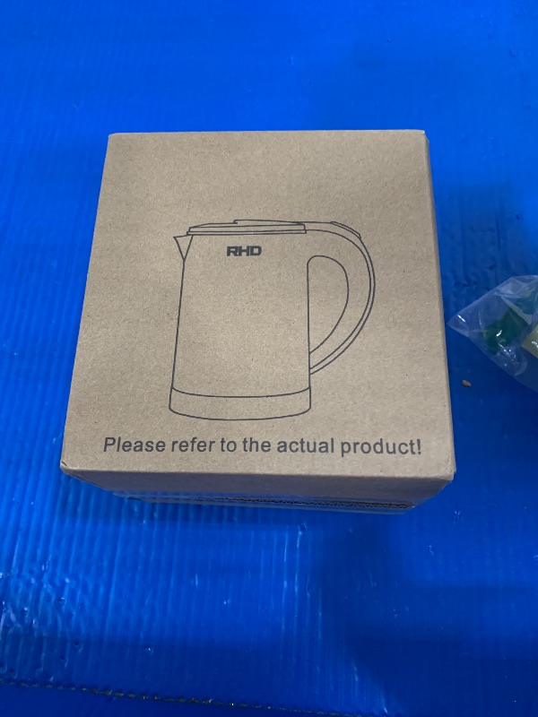 Photo 1 of 0.5L Small Portable Electric Kettles for Boiling Water, Stainless Steel Travel Kettle, Fast Boil Teapot, Boil-Dry Protection & Auto Shut-Off, Perfect For Traveling Cooking, Coffee, Tea, Eggs(Green)