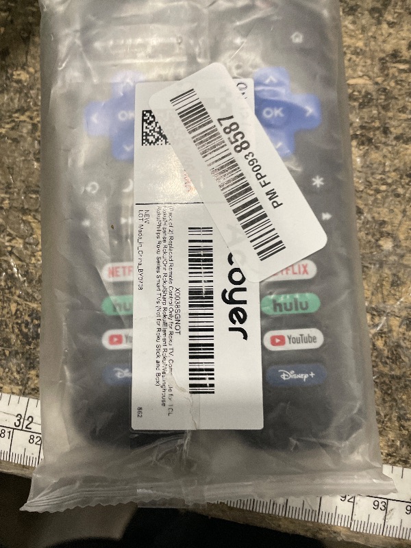 Photo 1 of (Pack of 2) Replacement Remote Control Only for Roku TV, Compatible for TCL Roku/Hisense Roku/Onn Roku/Sharp Roku/Element Roku/Westinghouse Roku/Philips Roku Smart TVs (Not for Roku Stick and Box)