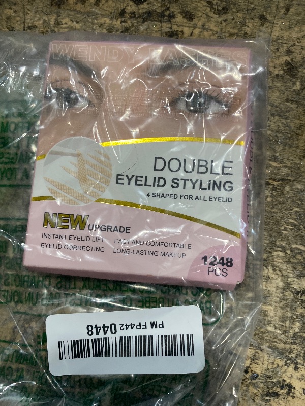 Photo 1 of 1248-Pcs Invisible Double Eyelid Tapes: Lifter Strips, Waterproof, Long-Lasting, For Hooded, Heavy, Uneven, Droopy Eeyelids, Wendy Lashes