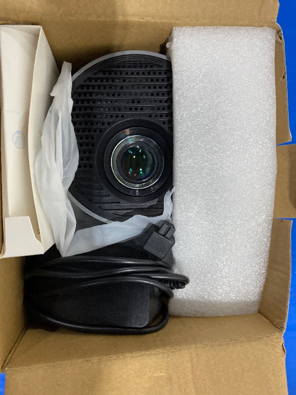 Photo 1 of ?Electric Focus?Magcubic Mini Projector 4K Support, Smart Projector with WiFi 6 and Bluetooth 5.4, 5W Soundbase Speaker, 180° Rotation, Portable Proyector for Home Theater