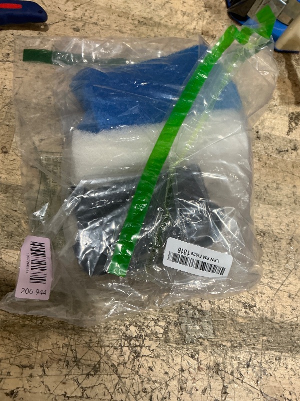 Photo 1 of 10 Pack Bio Foam Compatible with Fluval 206 & 207 Canister Filter, Filter Sponge Replacement Aquarium Filter Media for Biological Filtration, Including Blue White Black Filter Media Replacement Kit