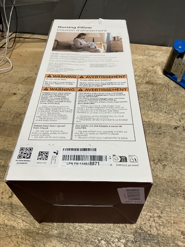 Photo 1 of ***MISSING BIGGER BASE SUPPORT PIECE*** Momcozy CozyPro Nursing Pillow - All Around Lumbar & Arm Support - Safety Guard, Firm & Springy Memory Foam-Stable, Ergonomic Support, Easier Breastfeeding, Wider Cushion, Adjustable, Removable Cover