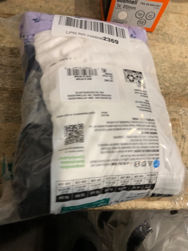 Photo 1 of **Only 5 ** JUST MY SIZE Women's Plus Size Cool Comfort Cotton High Brief 6-Pack, Assorted, 14 (16156C)