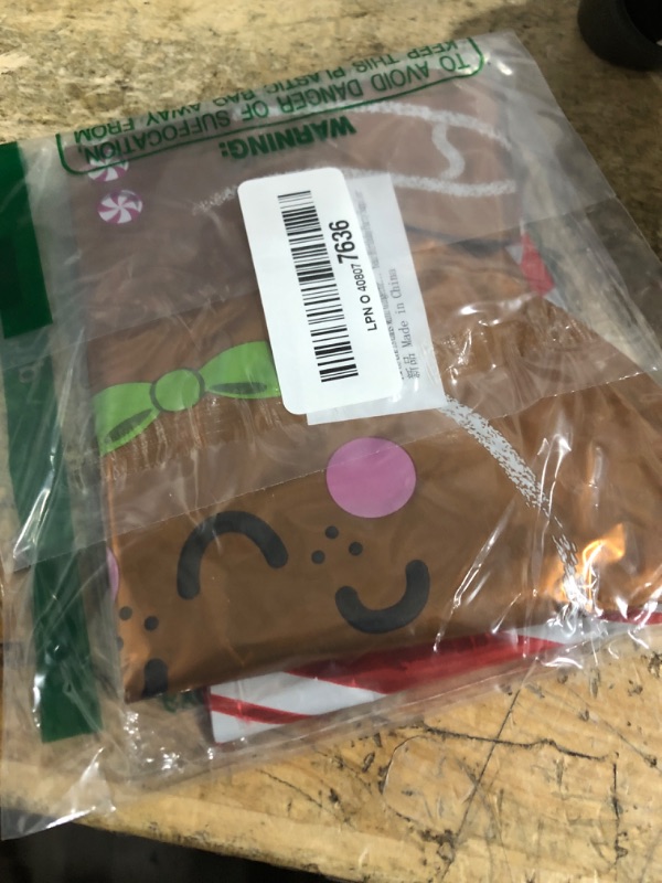 Photo 1 of 16Pcs Christmas Mini Gingerbread Man and Mini Candy Cane Balloons - 16.1" Gingerbread Man and 16.7" Candy Cane Foil Balloon for Xmas Decoration New Year Birthday Party Supplier