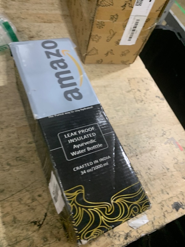 Photo 1 of 100% Pure Copper Water Bottle for Drinking - Handcrafted Ayurvedic – Copper Water Bottle 34oz Leak-Proof Lid BPA Free Joint Free & Eco Friendly with Premium Quality for Sport & Travel (Matte Plain)