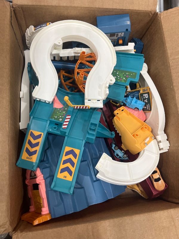 Photo 1 of ***MISSING PARTS***
Toy Car Ramp Track Dinosaur Climbing Hills Railcar Colorful Vehicles Construction Play Set with 12 Mini Racer Cars and Track for Preschool Gifts Kids Ages 3 Years and Older (Dinosaur Hill)