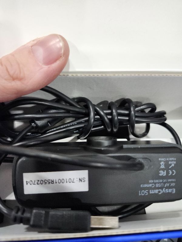 Photo 1 of ************mounting bracket is broken off**********
NEWORK 4K Webcam for PC, Ultra 4K HD, 2 Noise Reduction Mics, Auto Focus & Privacy Cover, Plug & Play, 77°FOV, USB Camera for PC, Mac, Laptop, Video Calls