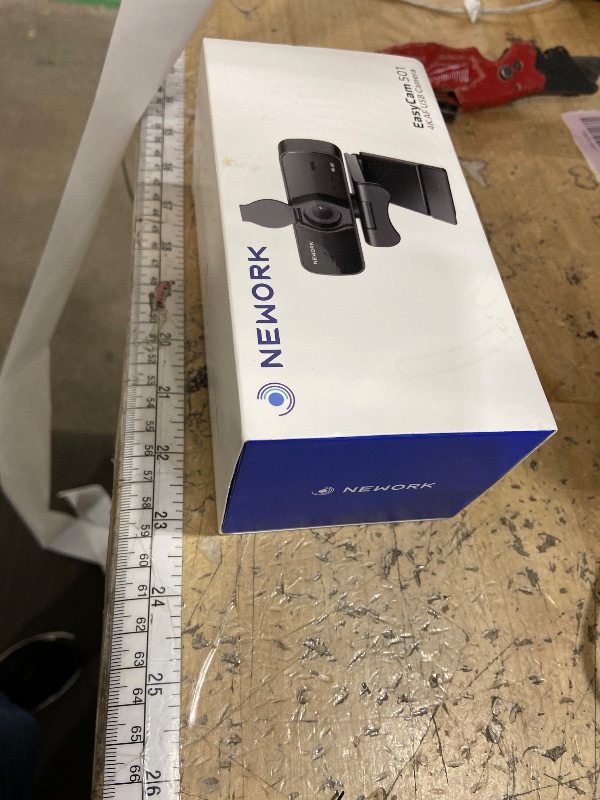 Photo 1 of ************mounting bracket is broken off**********
NEWORK 4K Webcam for PC, Ultra 4K HD, 2 Noise Reduction Mics, Auto Focus & Privacy Cover, Plug & Play, 77°FOV, USB Camera for PC, Mac, Laptop, Video Calls
