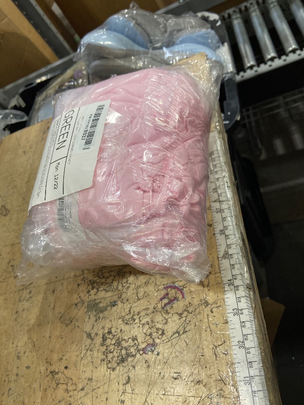 Photo 1 of 10 ft x 8 ft Wrinkle Free Pink Backdrop Curtain Panels for Parties, Polyester Thick Photography Backdrop Drapes for Baby Shower Bridal Shower Wedding Party Home Decoration Supplies