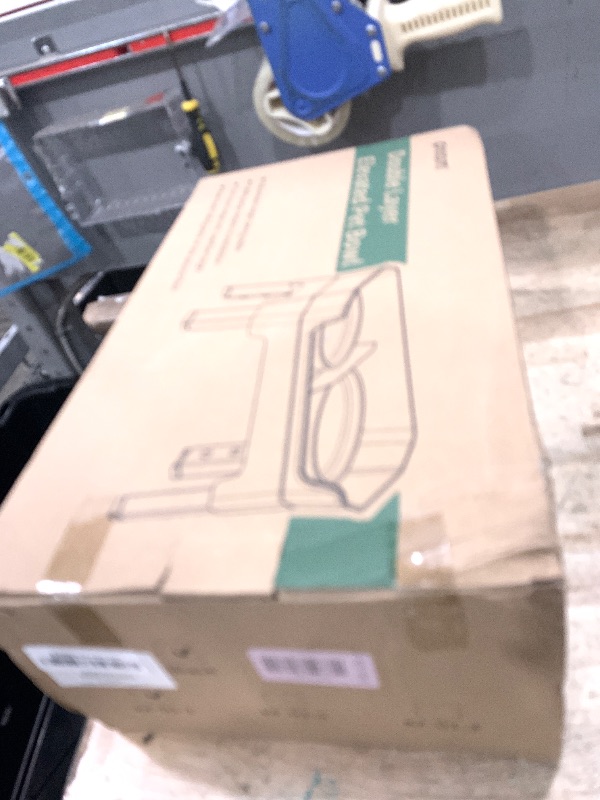 Photo 1 of KPWACD 3-in-1 Elevated Dog Bowls Mess Proof Raised Slow Feeder Dog Bowls, 4 Height Adjustable Stand Licking Plate with 2 56oz Stainless Steel Doggy Food Dish for Small Medium Large Pets