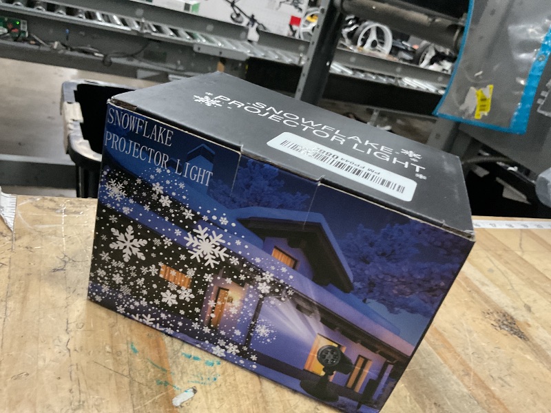 Photo 1 of ?LILNIAGY Christmas Decorations Outdoor Christmas Projector Lights Snowflake Projector, IP65 Waterproof & Adjustable Christmas Lights for Outdoor Christmas Decorations Home Party Garden Xmas Decor