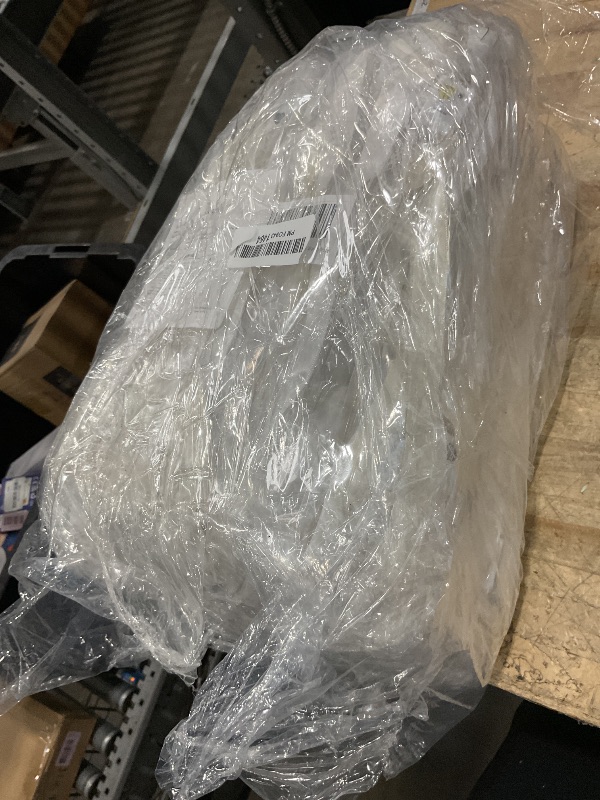 Photo 1 of 100 Pcs Wedding Wands Ribbon with 3 Colorful Flashing Modes, Light up LED Silk Fairy Wands, Glow Lace Stick with Bells for Wedding Reception, Graduation, New Year, Birthday Party (Warm White)