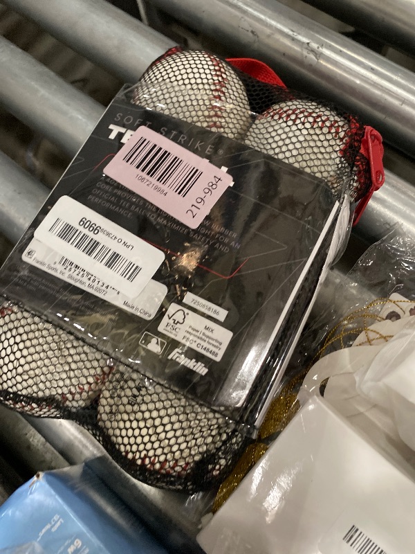 Photo 1 of (used) Franklin Sports Soft Strike Teeballs - 6 Pack